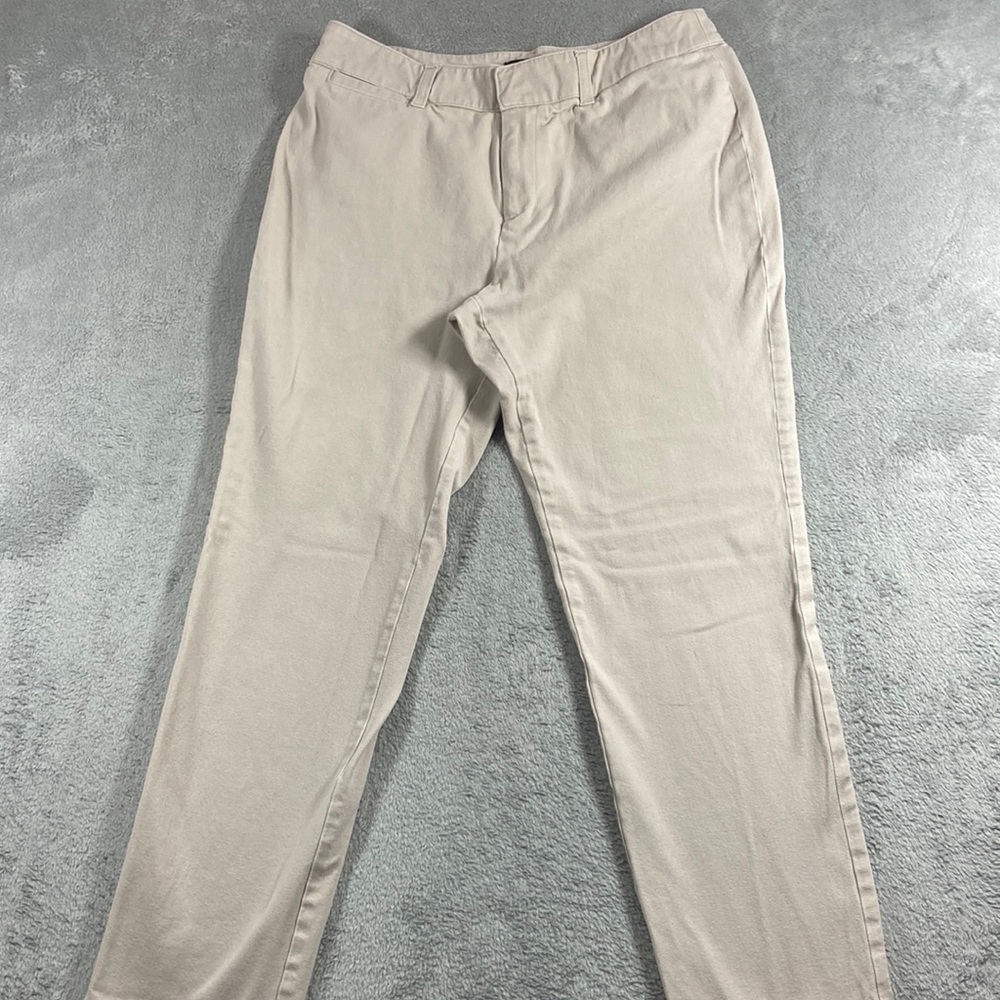 E39 by Eric Khaki Ankle Pants Size 8